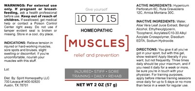 Muscles - SPHO0001 Muscles 2oz